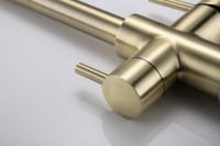 Смеситель для кухни Paulmark Lange 214212-BR, бронза