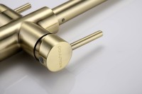 Смеситель для кухни Paulmark Lange 214212-BR, бронза
