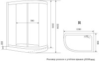 Душевая кабина Timo Premium ILMA 902R