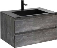 Мебель для ванной комнаты Vincea Luka 80 2 ящика, камень