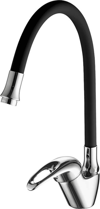 Смеситель для кухни Fashun A4403+A7250 хром, черный