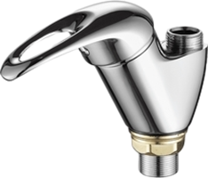 Смеситель для кухни Fashun A4403+A7250 хром, черный