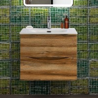 Тумба под раковину BelBagno Marino-cer-n 60 подвесная, rovere rustico
