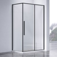 Душевой уголок Vincea Slim-N VSR-4SN8013CLB 130х80 см, профиль черный
