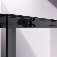 Душевой уголок Vincea Slim-N VSR-4SN8013CLB 130х80 см, профиль черный