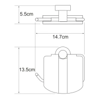 Набор Держатель Wasserkraft Donau K-9425 + Ершик K-9427 Набор Держатель Wasserkraft Donau K-9425 + Ершик K-9427