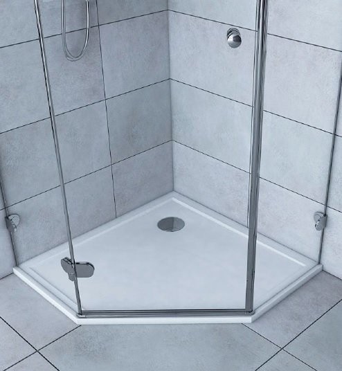 Поддон для душа AQUATON Калифорния 90x90 пятиугольный