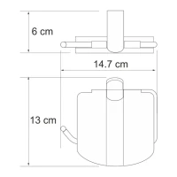 Набор Держатель Wasserkraft Berkel K-6825 + Ершик K-6827 Набор Держатель Wasserkraft Berkel K-6825 + Ершик K-6827