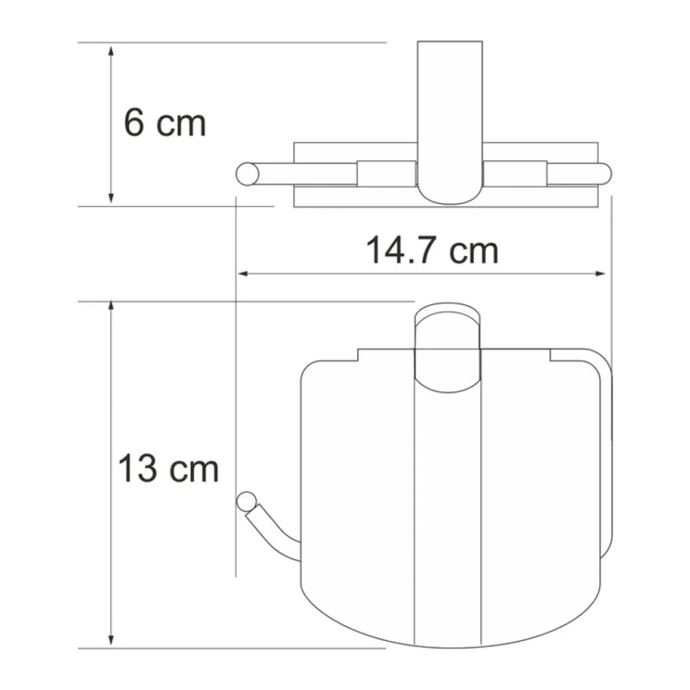Набор Держатель Wasserkraft Berkel K-6825 + Ершик K-6827