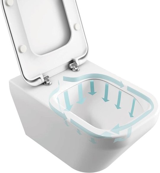 Комплект Унитаз подвесной Ideal Standard Esedra AquaBlade T386001 + Крышка T318101 с микролифтом + Инсталляция TECE Now 9400412 4 в 1 с кнопкой смыва