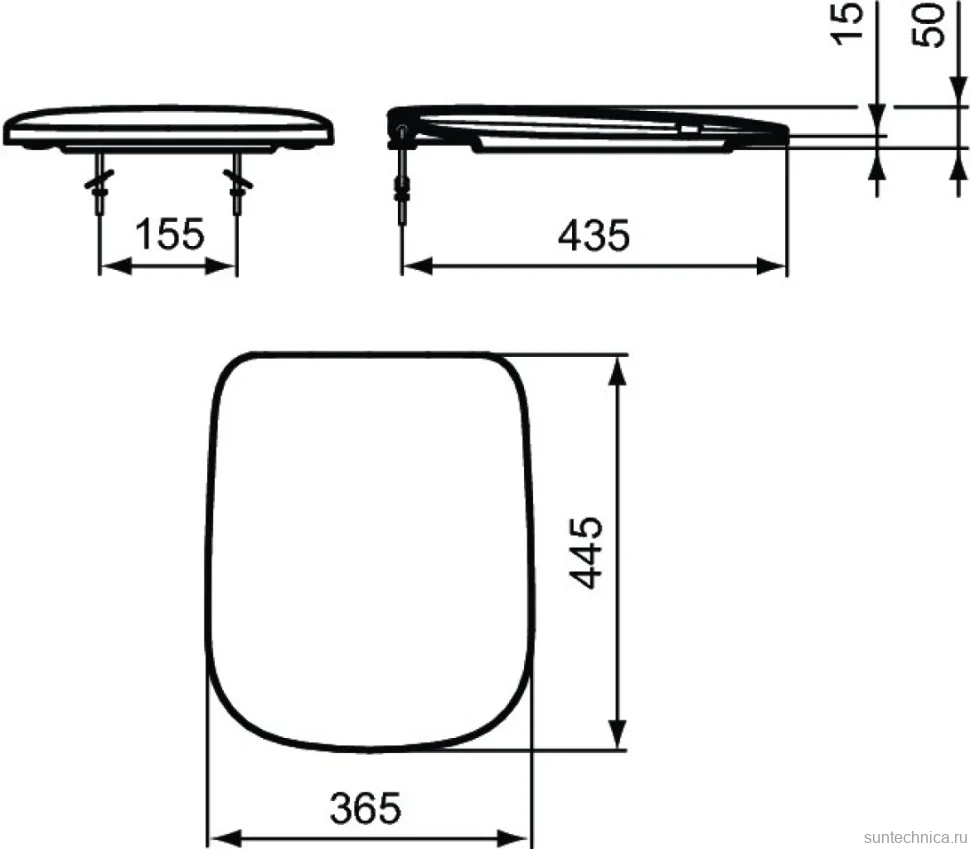 Комплект Унитаз подвесной Ideal Standard Esedra AquaBlade T386001 + Крышка T318101 с микролифтом + Инсталляция TECE Now 9400412 4 в 1 с кнопкой смыва