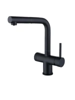 Смеситель для кухни Emar Steel ЕС - 7026 Black Смеситель для кухни Emar Steel ЕС - 7026 Black
