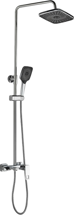 Душевая стойка Haiba HB24615 хром