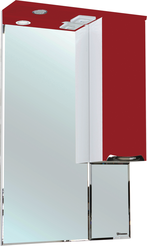 Зеркало Bellezza Альфа R 55 красное