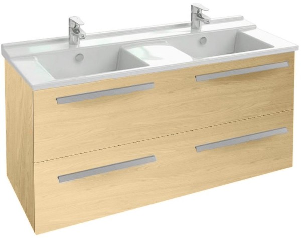 Тумба с раковиной Jacob Delafon Struktura Struktura 120 розовое дерево (уценка: выставочный экземпляр)