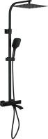 Душевая стойка Gappo G07-6 G2407-60 с термостатом, черная