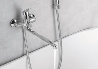 Смеситель для ванны с душем AQUATEK Вега AQ1042CR хром