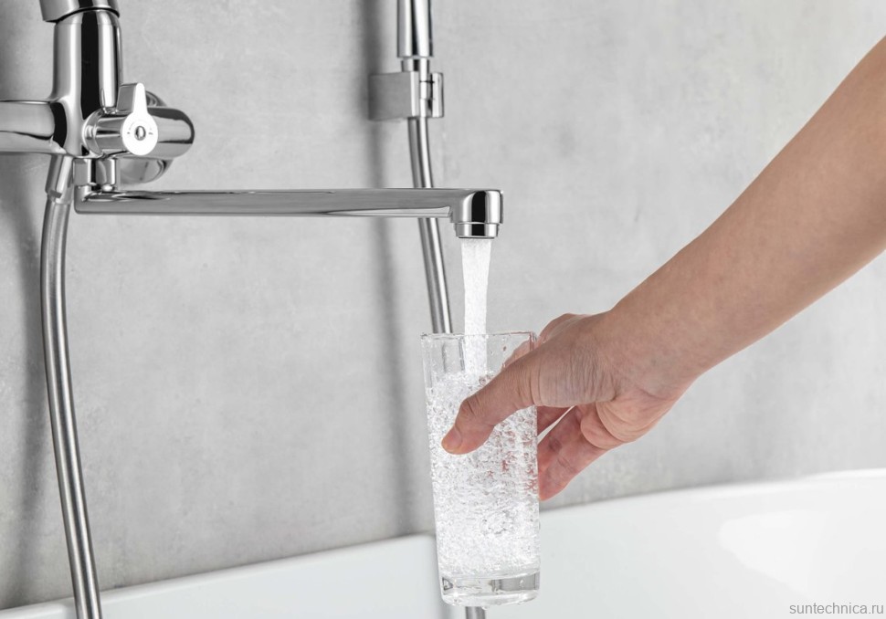Смеситель для ванны с душем AQUATEK Вега AQ1042CR хром