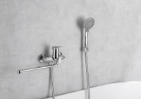 Смеситель для ванны с душем AQUATEK Вега AQ1042CR хром