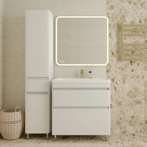 Мебель для ванной комнаты Style Line Атлантика 80 Люкс Plus, напольная, антискрейч