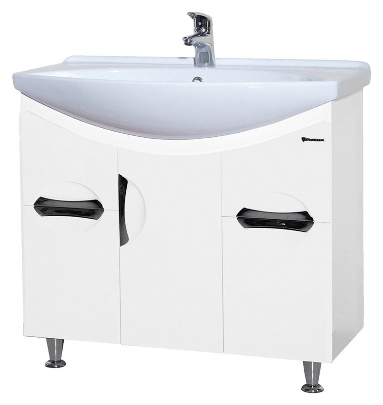 Мебель для ванной комнаты Bellezza Лагуна 85 белая