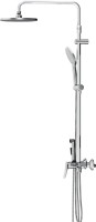 Душевая стойка Damixa Jupiter 977770000 с гигиеническим душем, хром