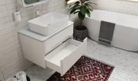 Тумба с раковиной Jorno Bosko 75, подвесная