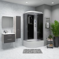 Душевая кабина Niagara Classic NG-2510-14RP 120х80 см, с пультом управления и FM-радио