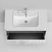 Тумба с раковиной AM.PM Func 100 белый глянец Тумба с раковиной AM.PM Func 100 белый глянец