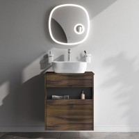 Мебель для ванной комнаты AM.PM Func 60 дуб крафт, со столешницей, раковина M8FWCC10450WG