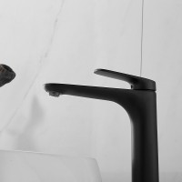 Смеситель для раковины Shevanik S8511H черный