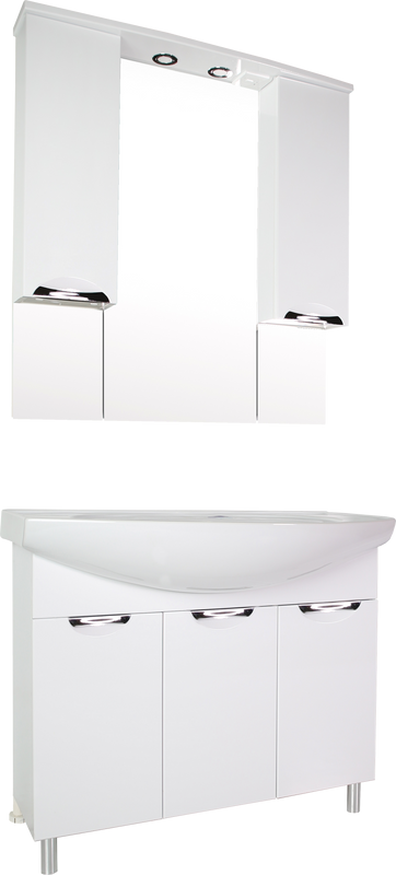 Мебель для ванной комнаты ASB-Mebel Мессина 100 с дверками