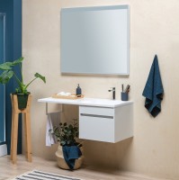 Тумба с раковиной Aquanet Токио 68 1 ящик R