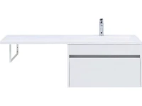 Тумба с раковиной Aquanet Токио 68 1 ящик R