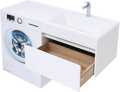 Тумба с раковиной Aquanet Токио 68 1 ящик R
