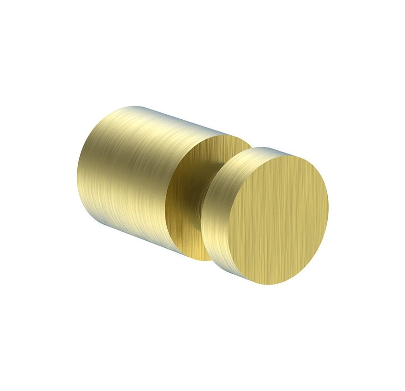 Крючок Wonzon & Woghand Easy WW-8105-1-BG брашированное золото, на шурупах