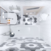 Акриловая ванна Triton Стандарт 140x70 см, пристенная, белая, на ножках