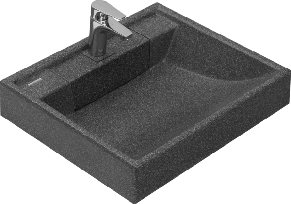 Раковина над стиральной машиной AQUATON Рейн 1A72103KRW210 60 графит