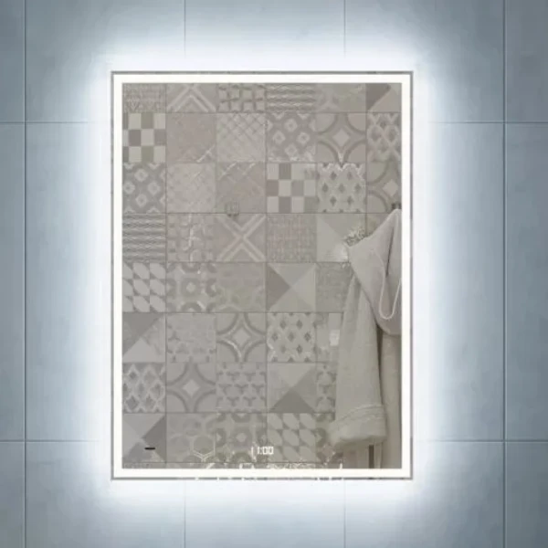 Зеркало KERAMA MARAZZI Tecno 60 с подсветкой, с часами
