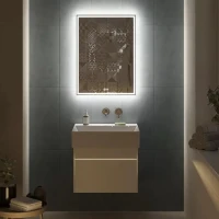 Зеркало KERAMA MARAZZI Tecno 60 с подсветкой, с часами
