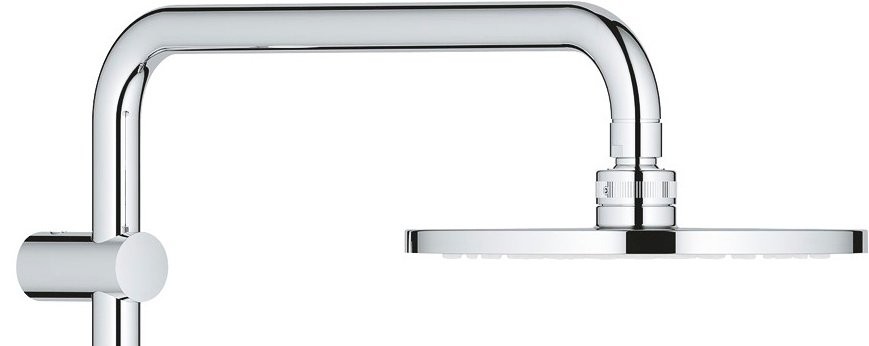 Душевой комплект Смеситель для душа Grohe BauClassic 32867000 + Стойка New Tempesta Rustic 27399002