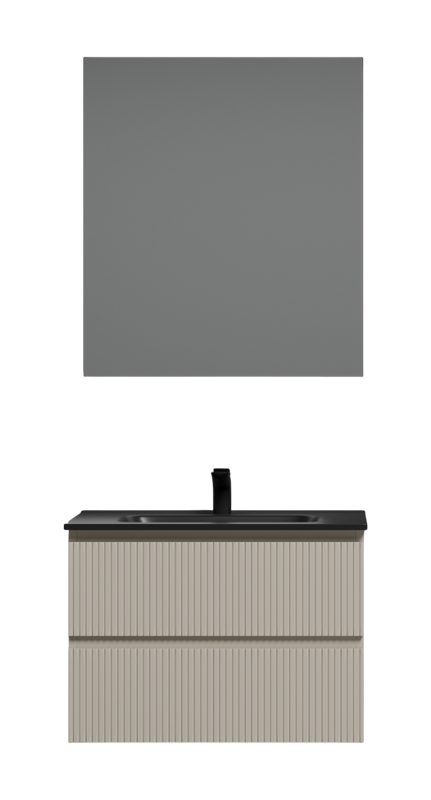 Мебель для ванной комнаты Sancos Snob T 70 beige soft, раковина CN7007MB