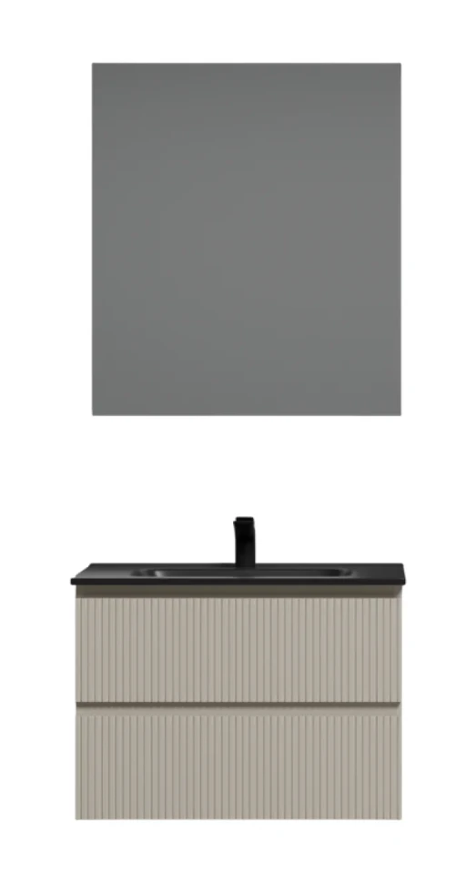 Мебель для ванной комнаты Sancos Snob T 70 beige soft, раковина CN7007MB