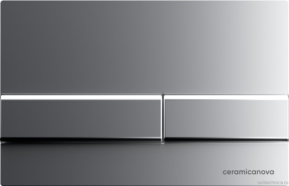 Комплект Унитаз подвесной Ceramicanova Play CN3001 безободковый, с микролифтом + Инсталляция Envision CN1002M + Кнопка Fla, матовый хром