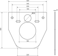 Комплект Унитаз подвесной Ceramicanova Play CN3001 безободковый, с микролифтом + Инсталляция Envision CN1002M + Кнопка Fla, матовый хром