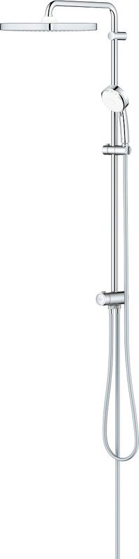 Душевой комплект Смеситель Grohe BauEdge 23605000 + Стойка Tempesta Cosmopolitan System 250 26694000