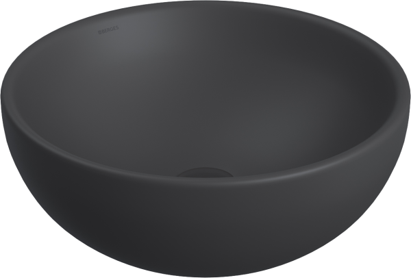 Накладная раковина Berges Mascon 45 матовый антрацит