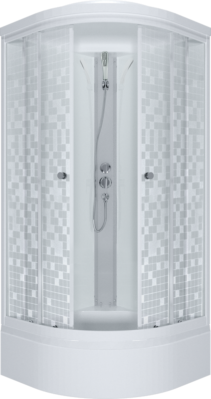 Душевая кабина Triton Стандарт Щ0000061846 90х90 В с полочкой