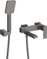 Смеситель для ванны с душем Cezares Slider SLIDER-VD-GM оружейная сталь