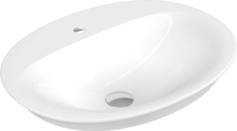 Раковина Serel Hera HR34TXS110H белая